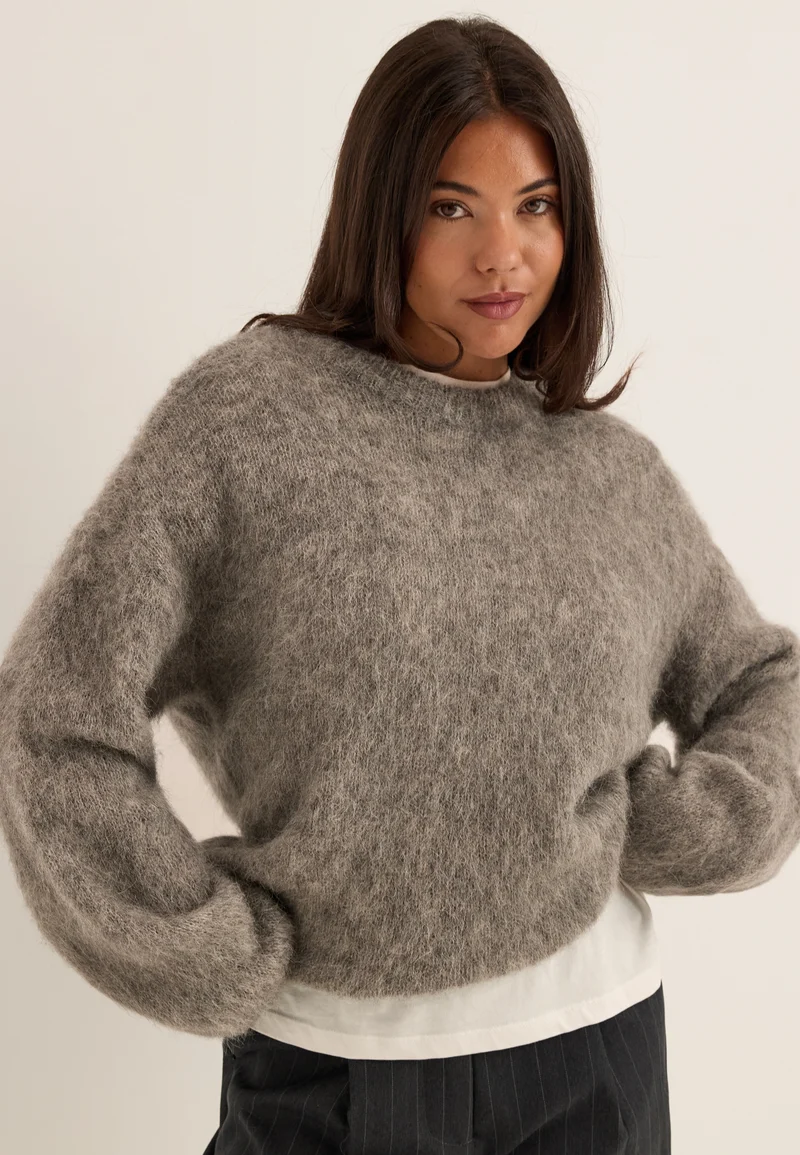 Objharry L/S LO KNIT PULLOVER