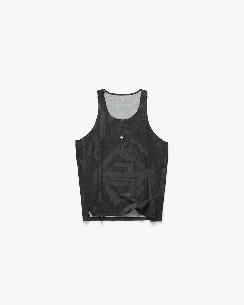 247 Manchester Singlet - Aged Black