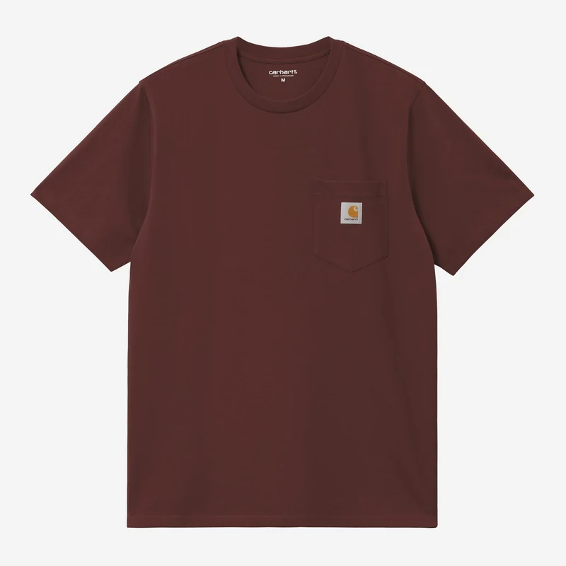 Carhartt WIP Herr T-shirt med ficka | Amarone