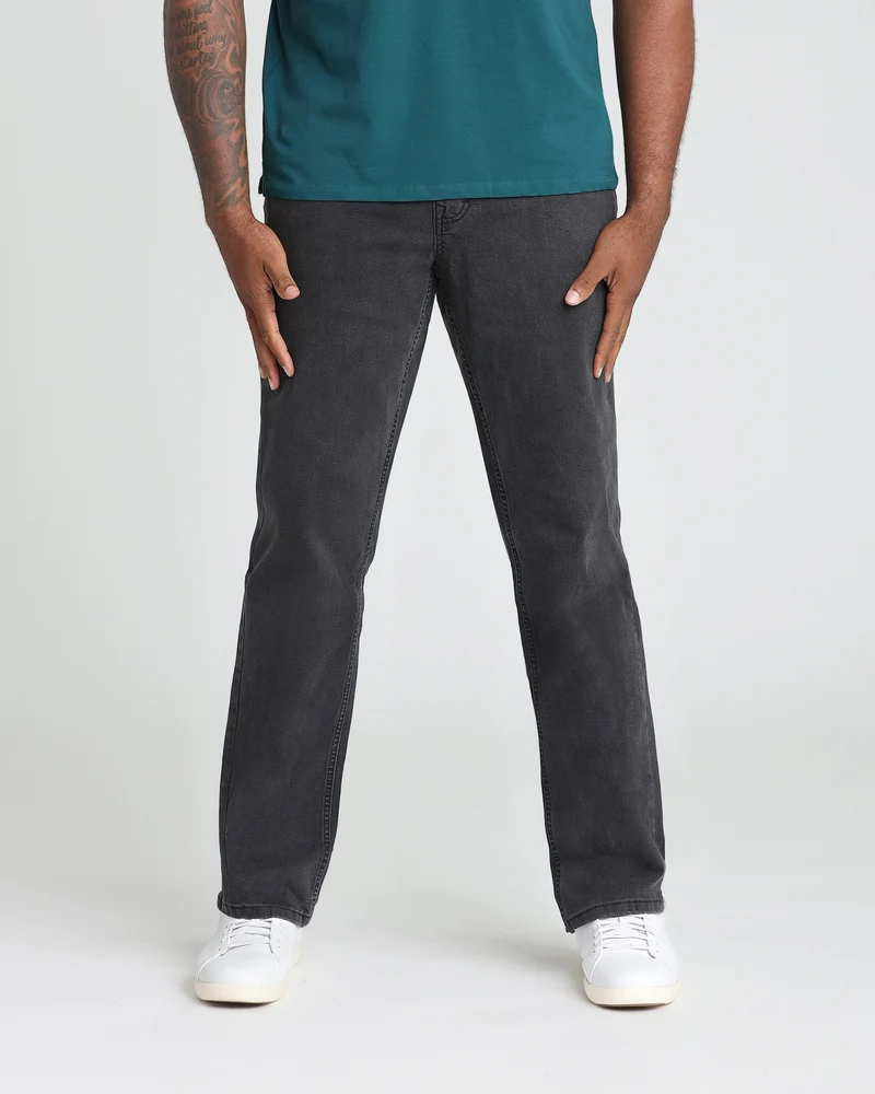 Athletic Fit / Steel (Faded Black)