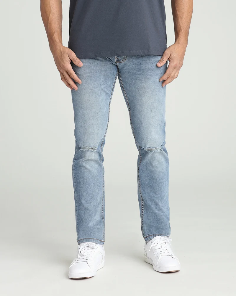 Athletic Fit / Ice (Ripped - Light Tint)