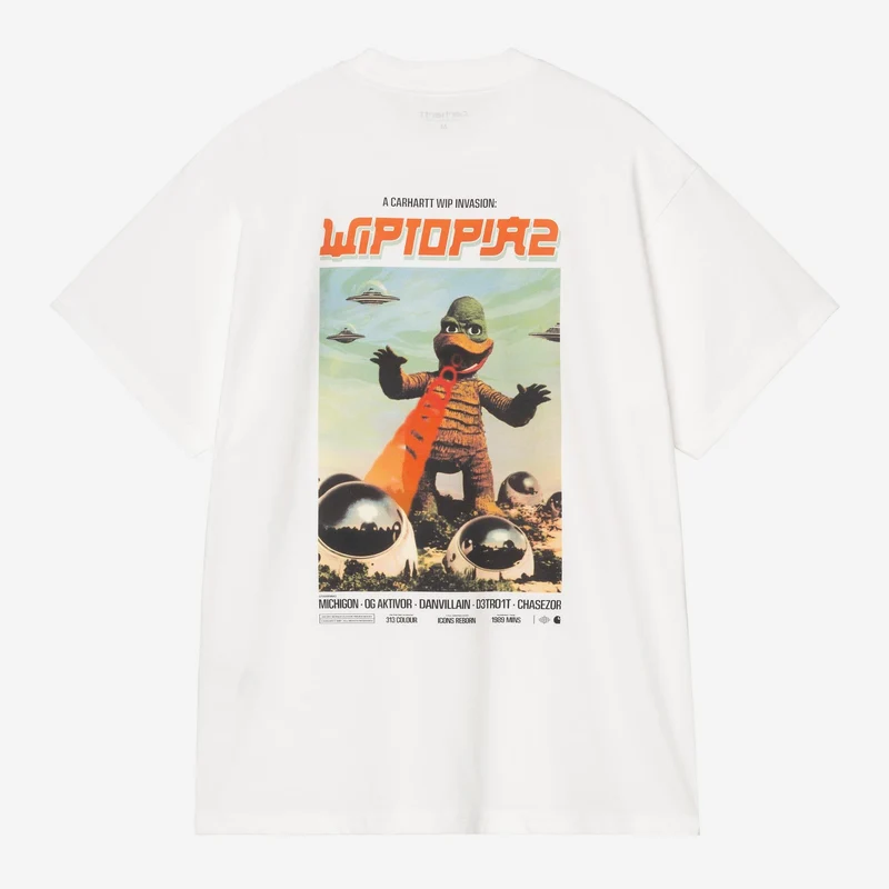 Carhartt WIP Herr Wiptopia II T-shirt | Vit