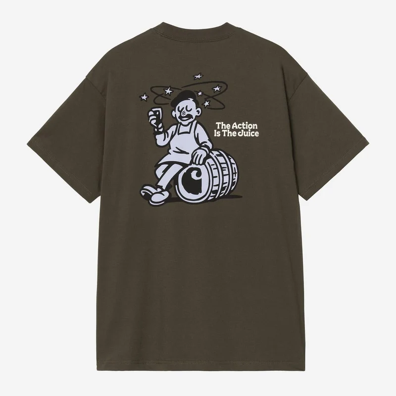 Carhartt WIP Herr Druvplockare T-shirt | Cypress