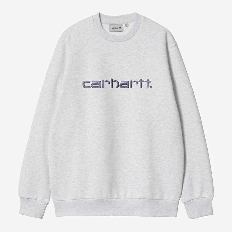 Carhartt WIP Kvinnor Carhartt Träningströja | Ash Heather Mysig Lila