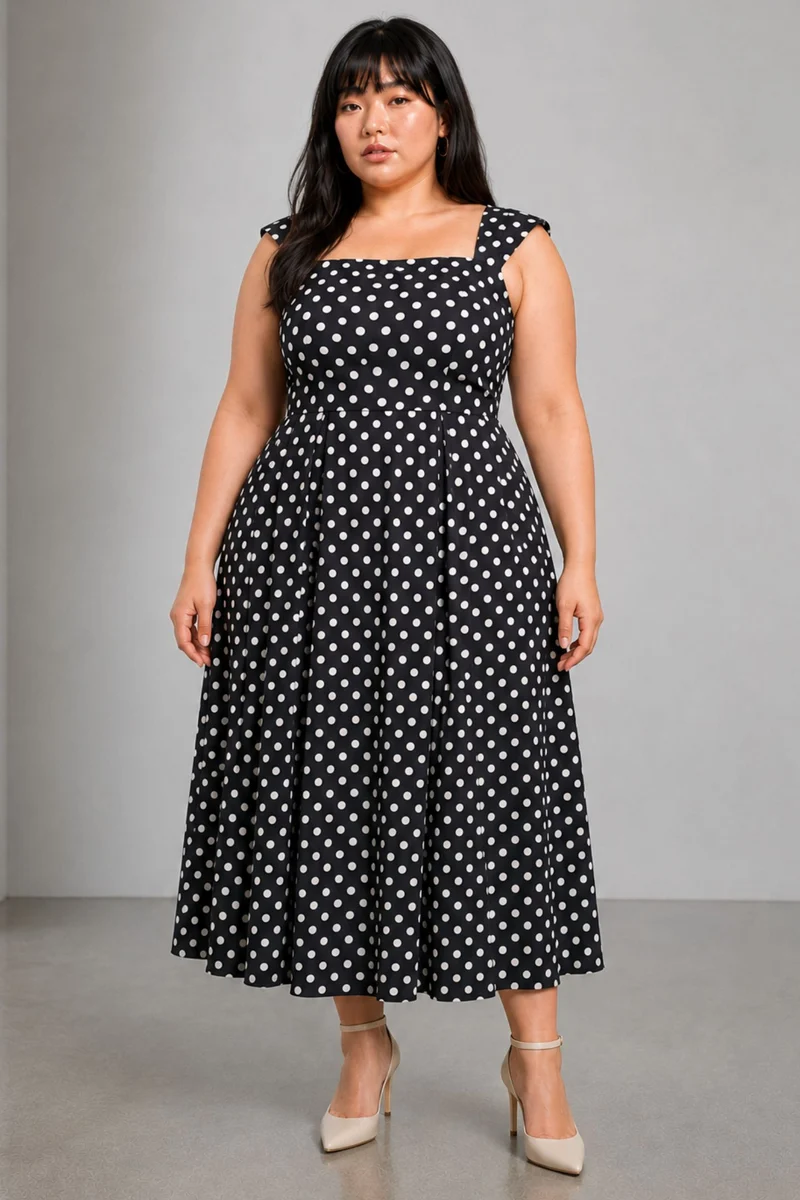 Celora|Viscose Sweetheart Neck Maxi Dress
