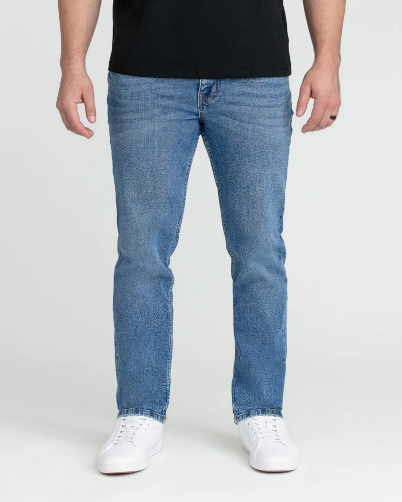 Slim Thick Fit / Stream (Med Blue)