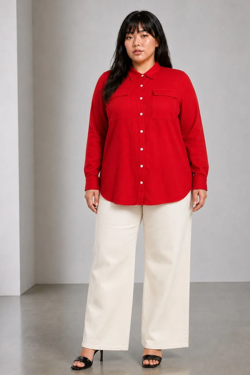Cairo|Viscose Relaxed Fit Shirt