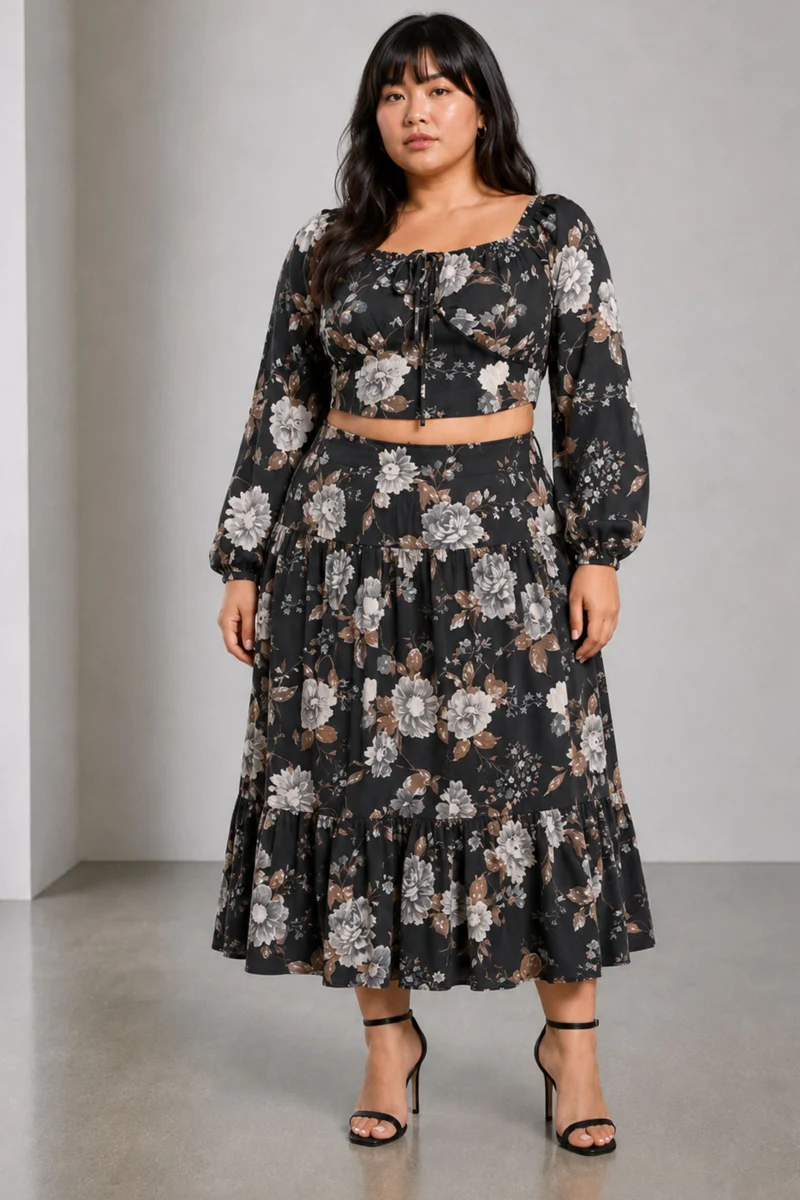 Aurel|Cotton Printed Coord Set