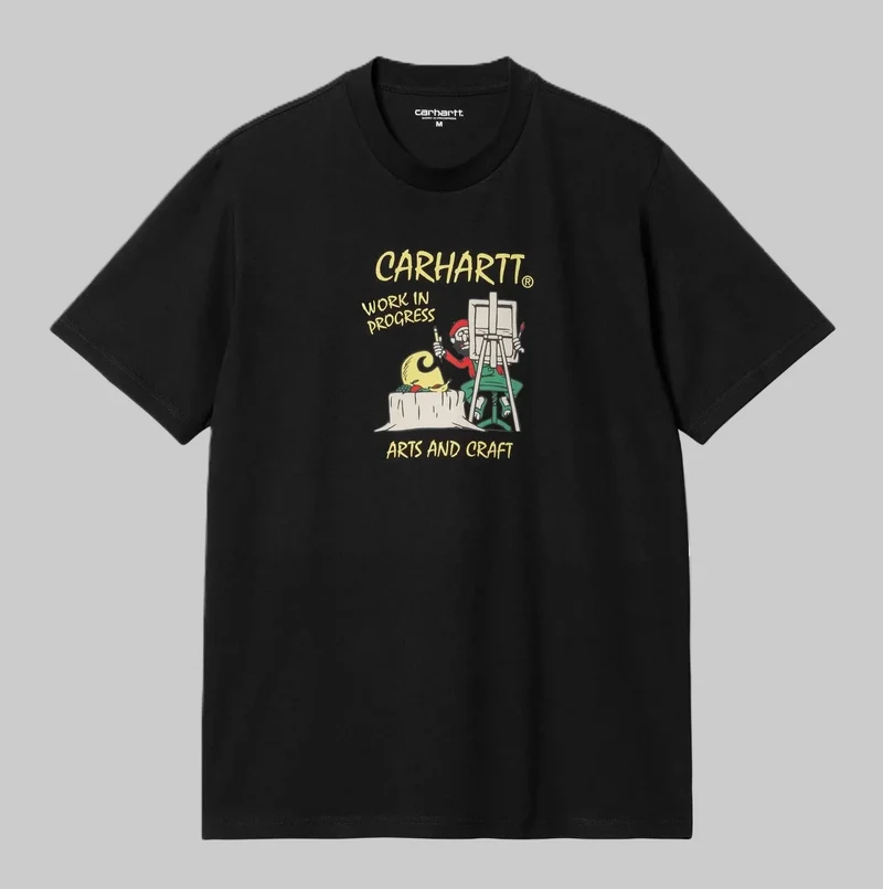 Carhartt WIP Herr Art Supply T-shirt - Svart