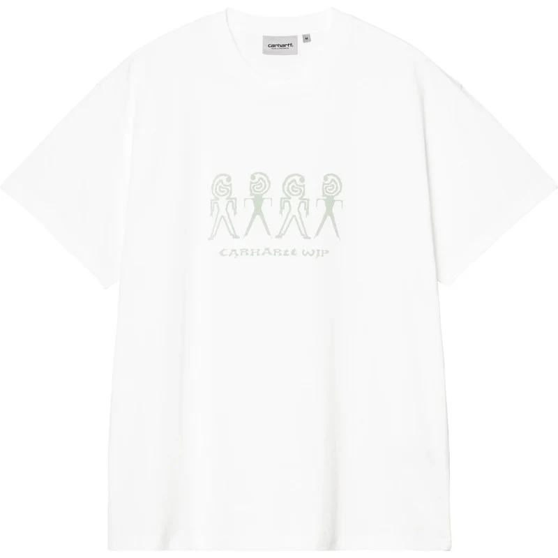 Carhartt WIP Herr Terrestrisk T-shirt | Vit