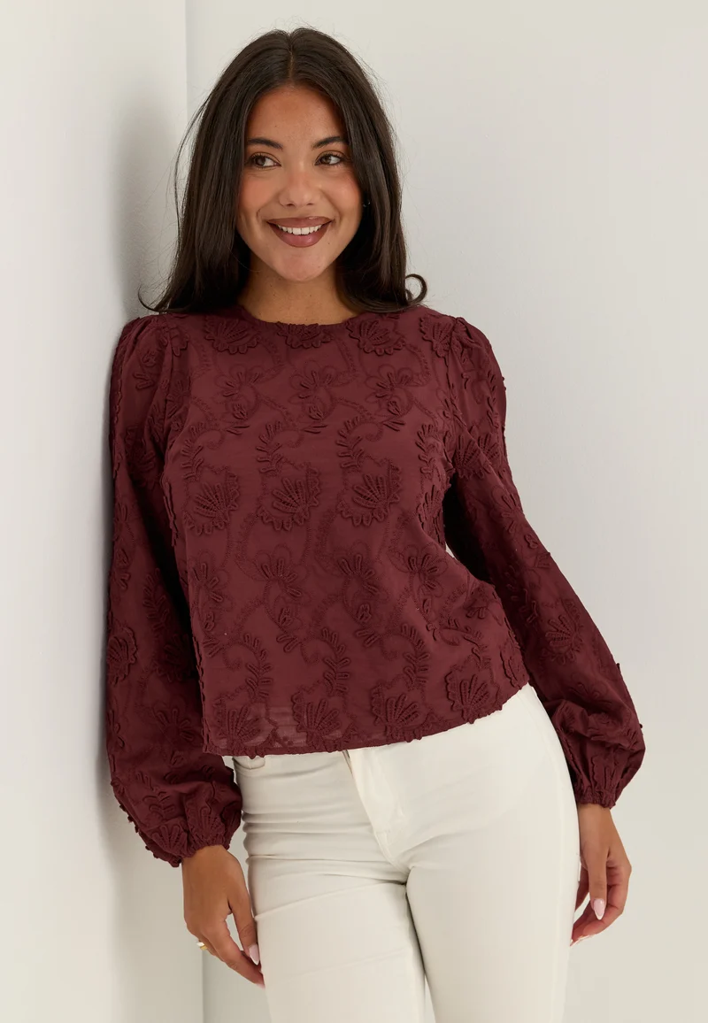 Objmya Re L/S TOP NOOS