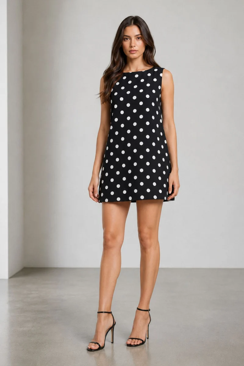 Kanika|Viscose A Line Mini Dress
