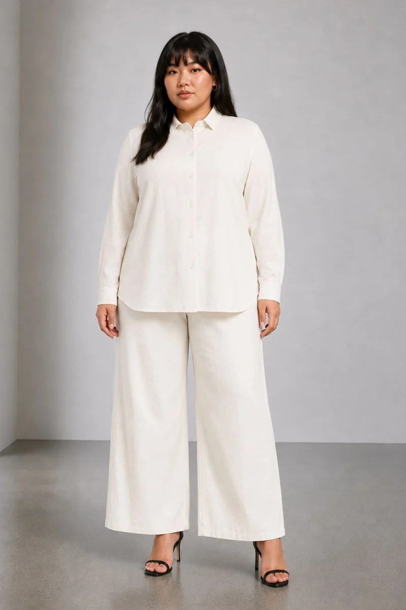 Loloina Coord|Cotton Textured Coord Set