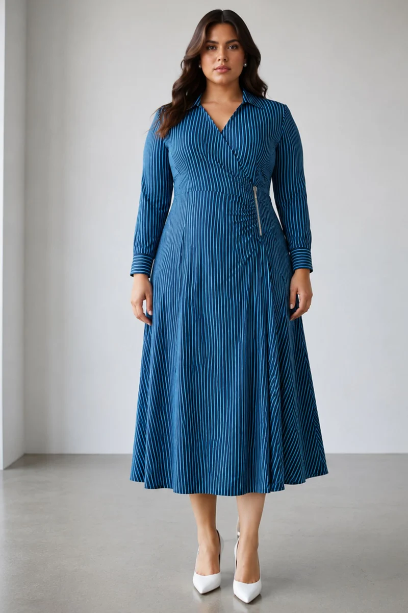 Celindra|Cotton Wrap Dress