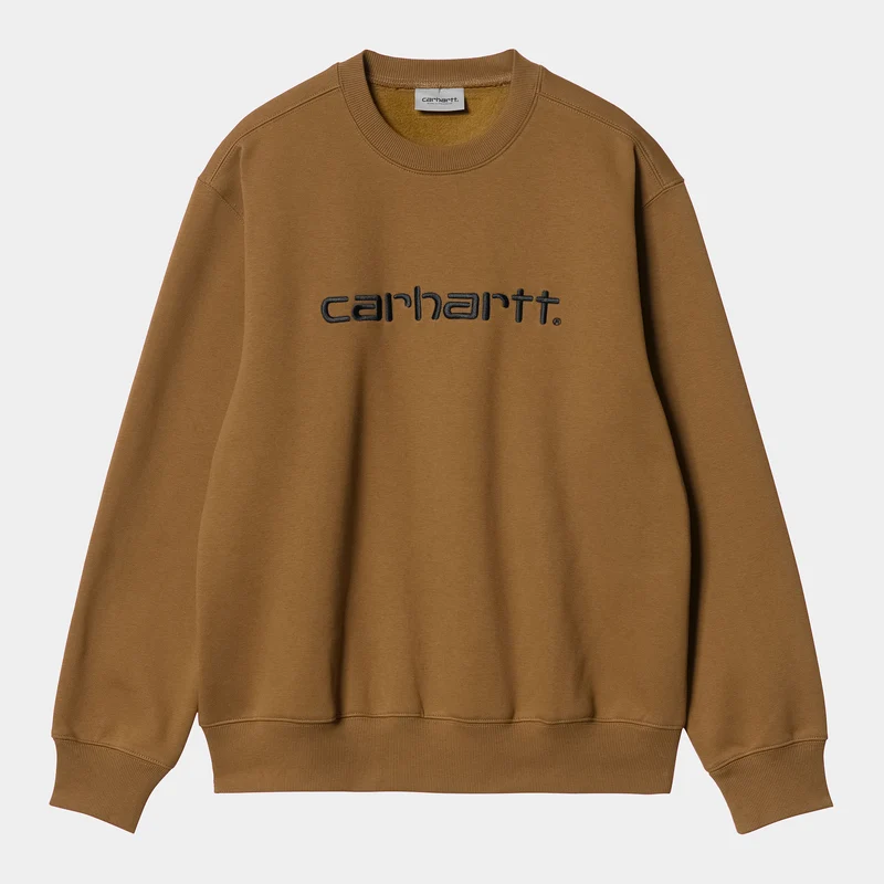 Carhartt WIP Herr Carhartt WIP Sweat Top - Hamilton Brown