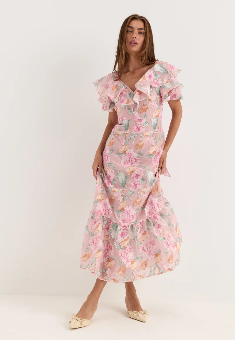Yasflorina Ss Ankle Dress