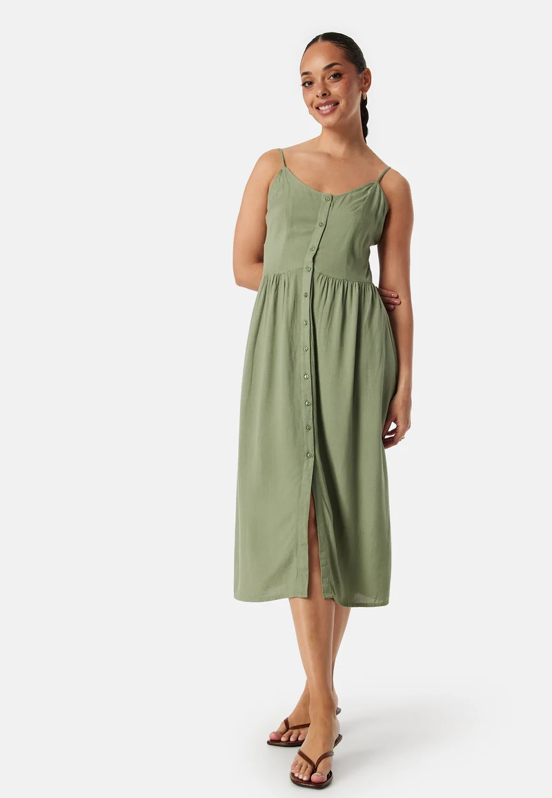 Vipricil strap button dress