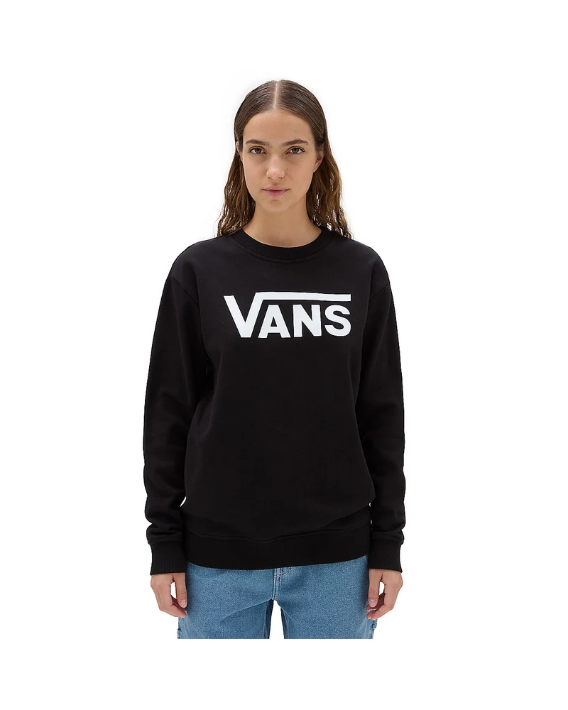 VANS Klassisk tröja för kvinnor med V Crew - Svart