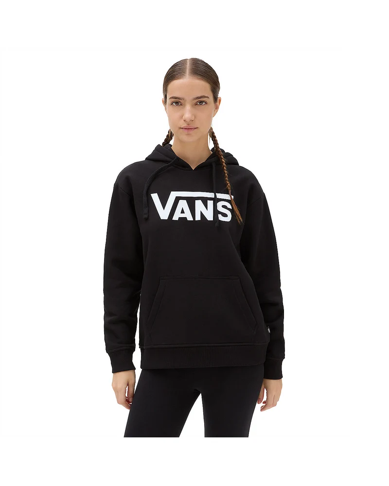 VANS Klassisk V Crew Hoodie Dam - Svart