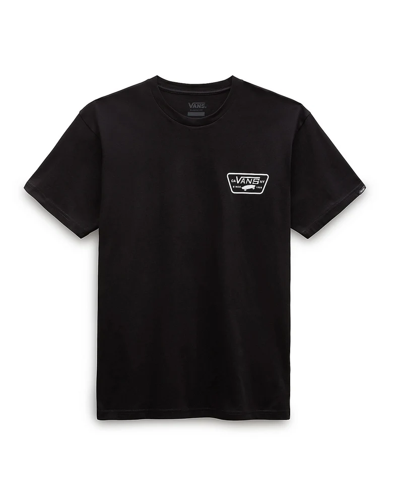 VANS Full Patch Back T-shirt för män - Svart