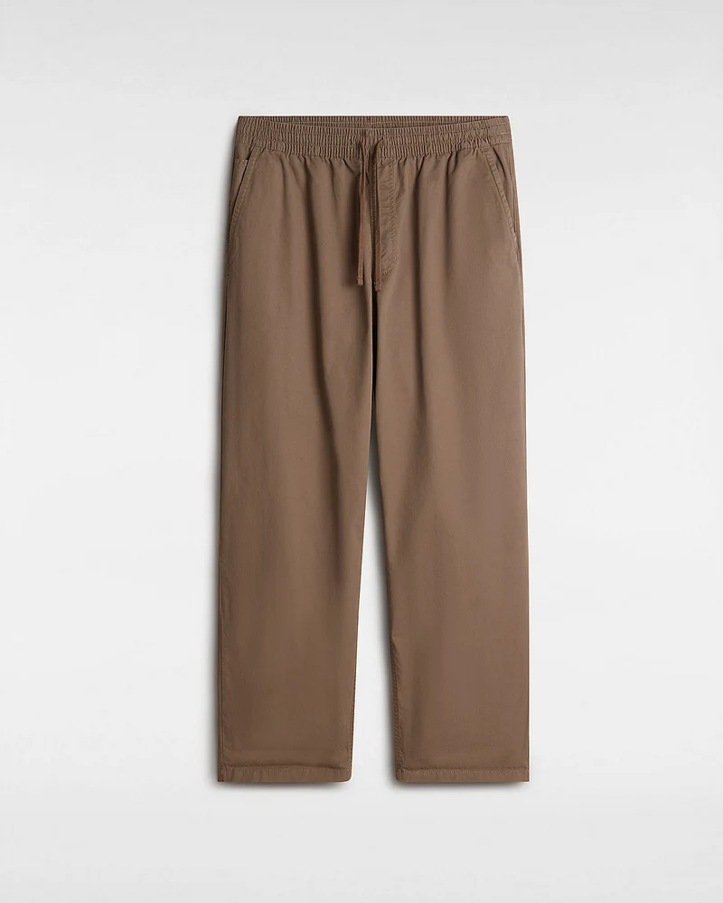 VANS Herrsortiment Baggy avsmalnande elastisk midja byxa - brun
