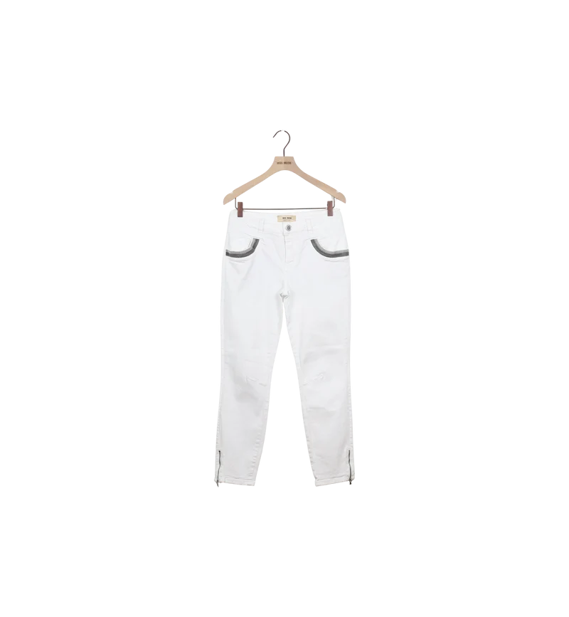 ReLoved - MMNaomi Shade White Jeans / 27
