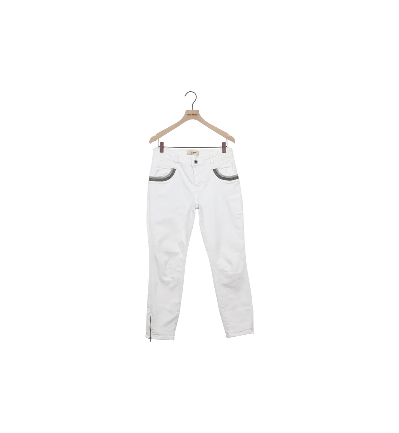 ReLoved - MMNaomi Shade White Jeans / 28