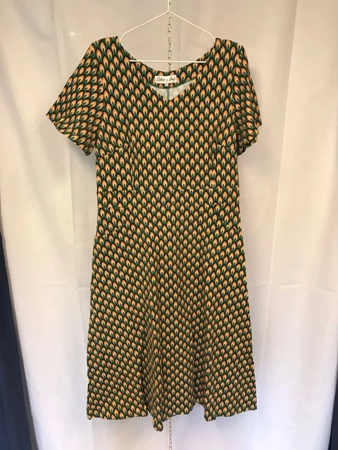 Secondhand: Kerstin - Feather green - L