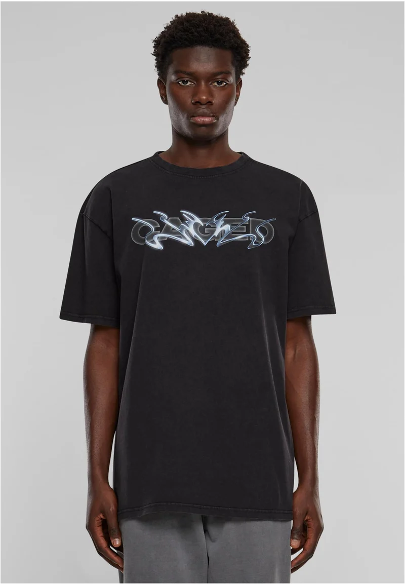 MJG Cagedchrome Acid Heavy Oversize Tee