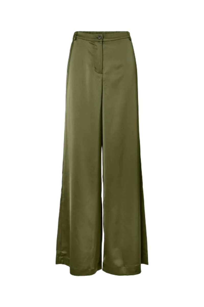 YAS - Yaspelana Palazzo Pant - 5092977 Sphagnum