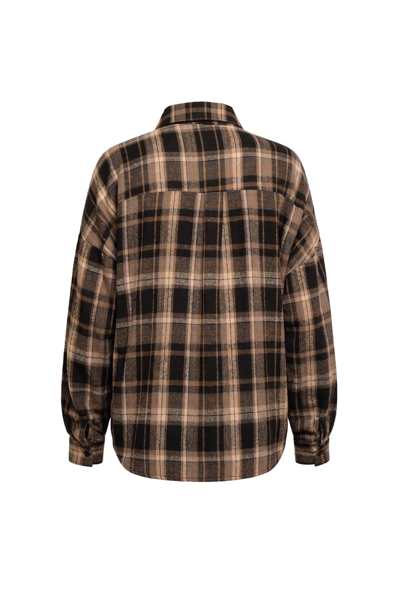 Liberte - Siri Ls Shirt 22471 - Black Creme Check
