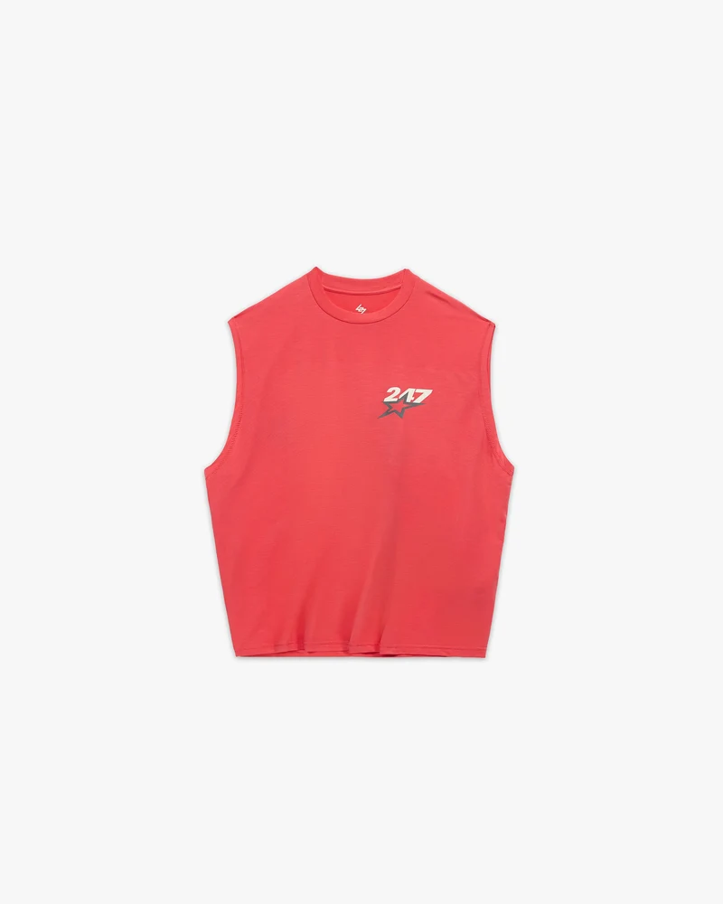 Team 247 Star Tank - Racing Red