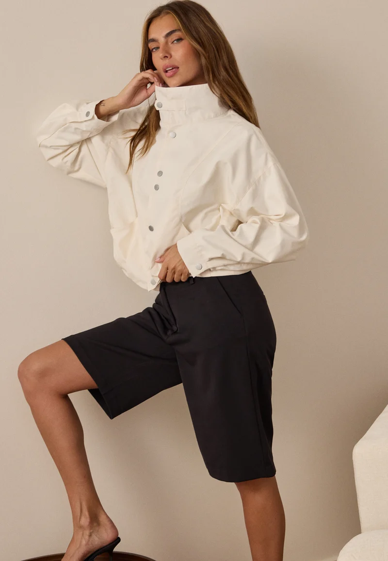 High Waist City Shorts