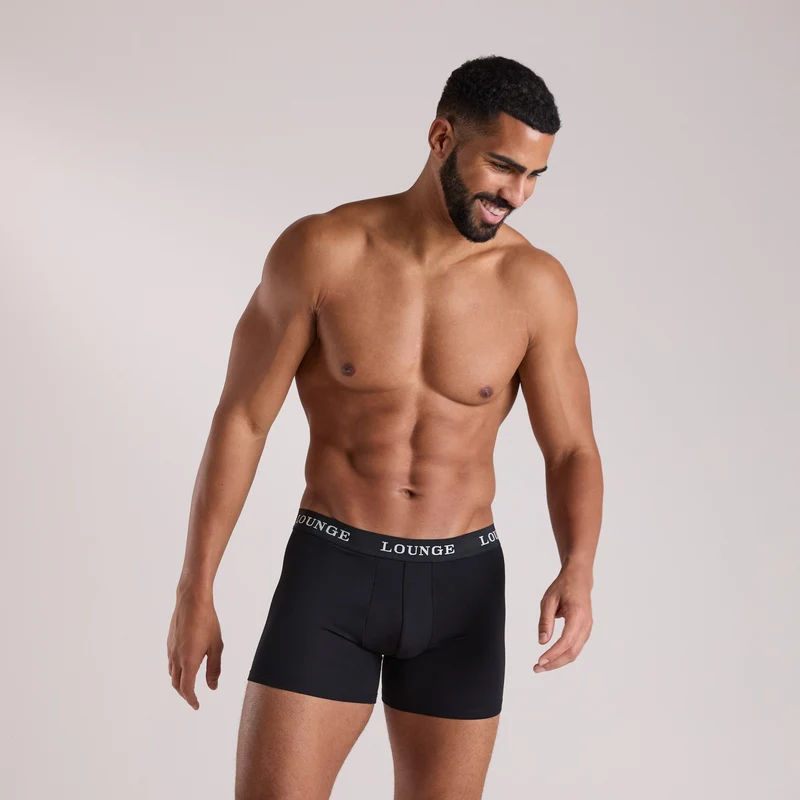 Everyday Boxershorts för Män (3-Pack) - Helsvart