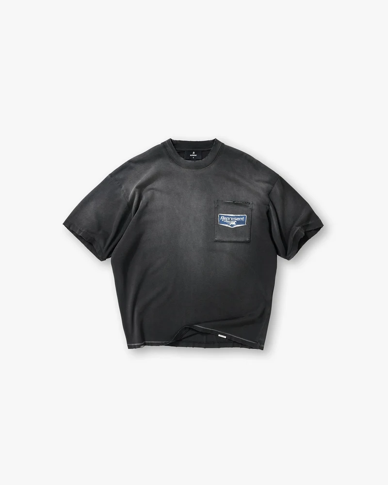 Nothing Faster T-Shirt - Stained Black