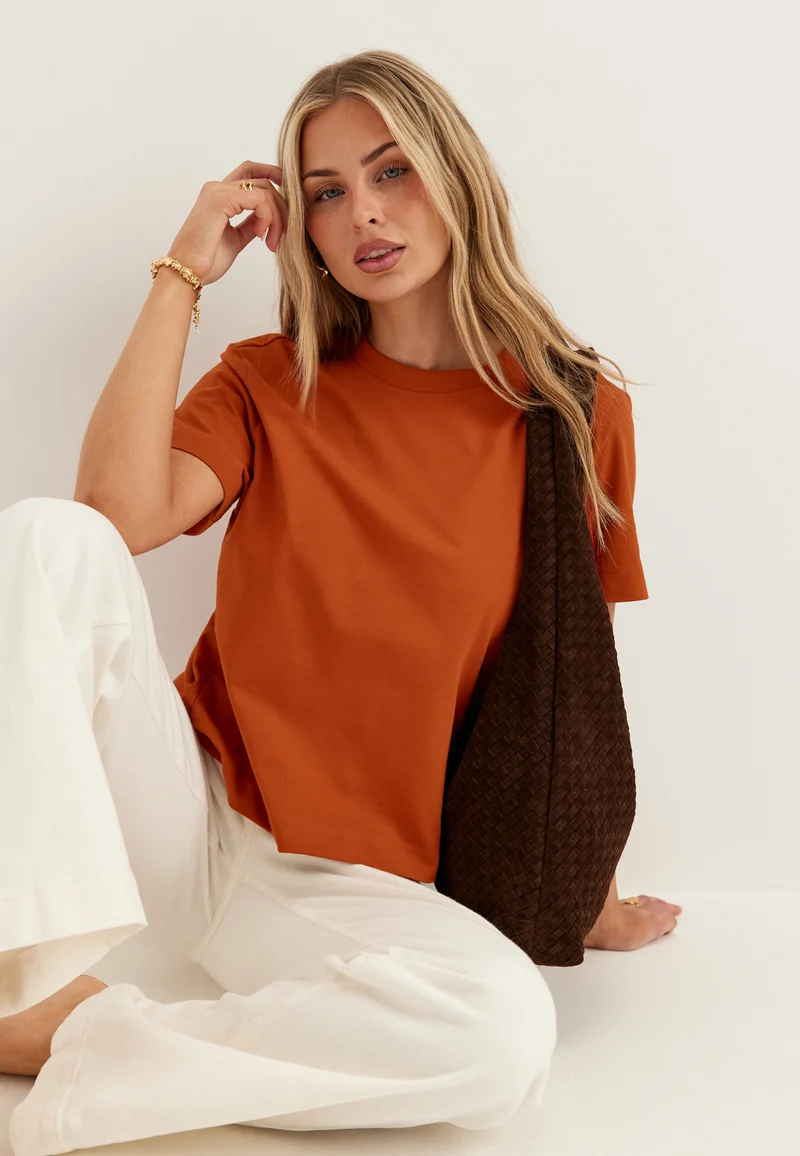 Slfessentail Boxy Tee