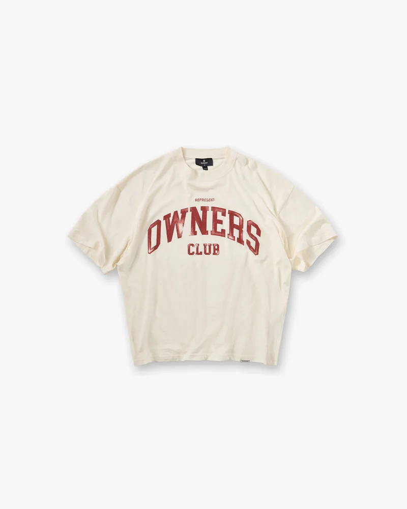 Represent Owners Club T-Shirt - Buttercream