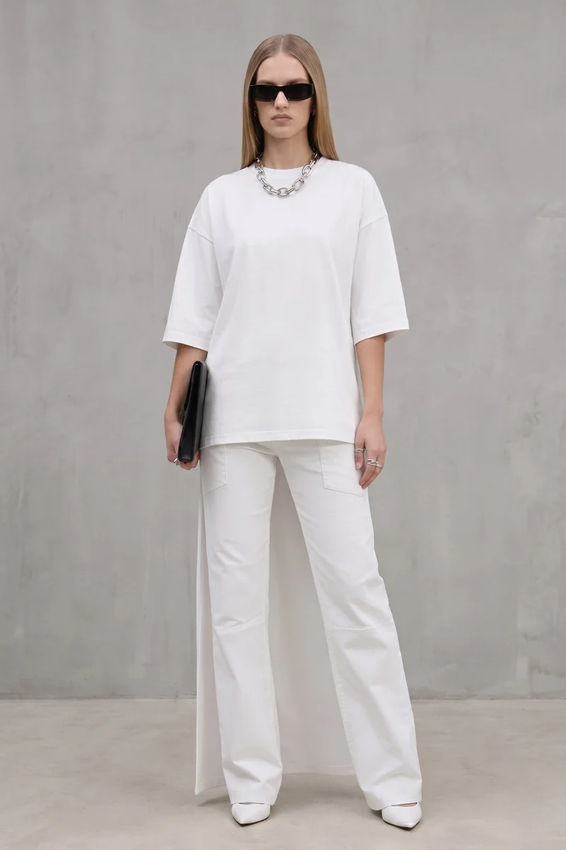Beatrix|Tencel T-Shirt Train Top
