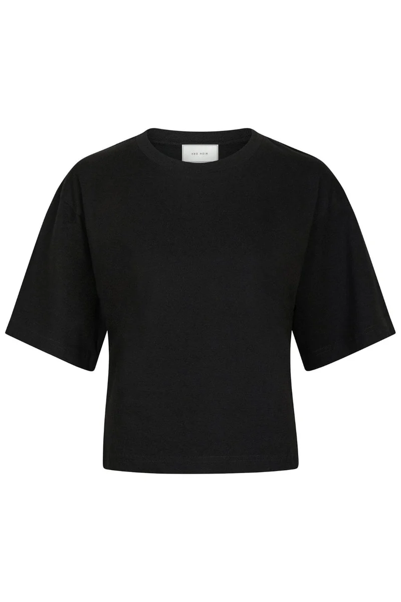 Neo Noir - Asha Boxy Tee 164418 - Black