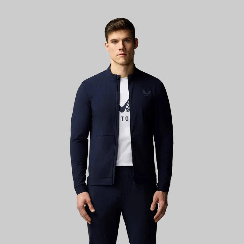 Castore Herr Tech Träningsjacka | Marinblå Pewter