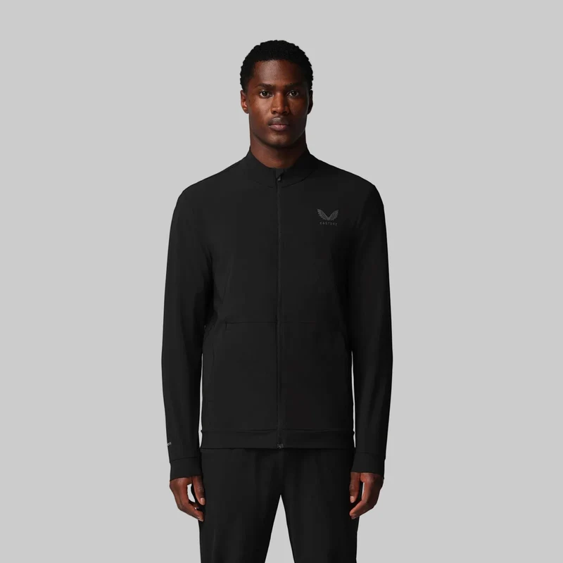 Castore Herr Tech Träningsjacka | Svart Gunmetal