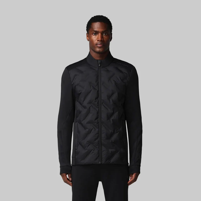 Castore Herr Hybridjacka | Svart Gunmetal