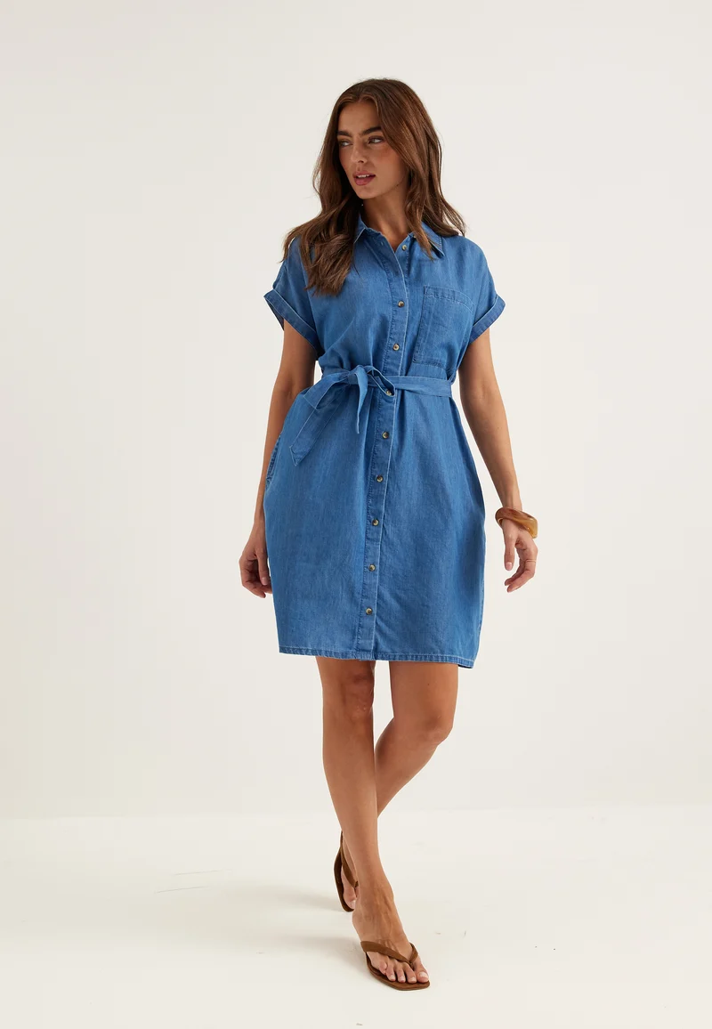 Vinori S/S SHIRT DRESS - NOOS
