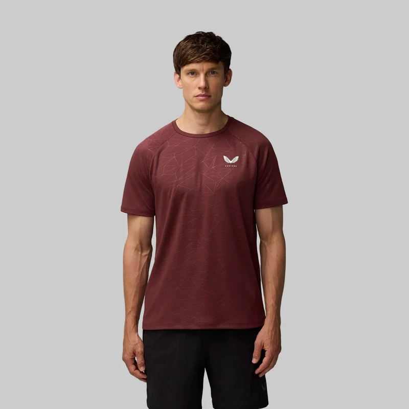 Castore Herr Adapt Tränings-T-shirt | Plommonmint