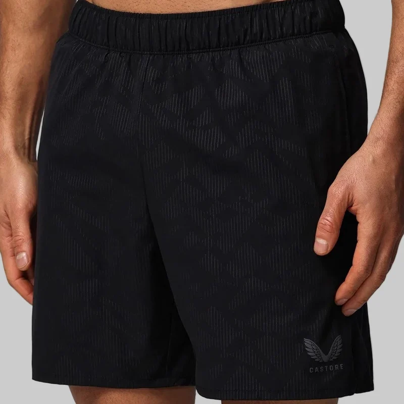 Castore Herr 6 cm badshorts | Svarta Gunmetal