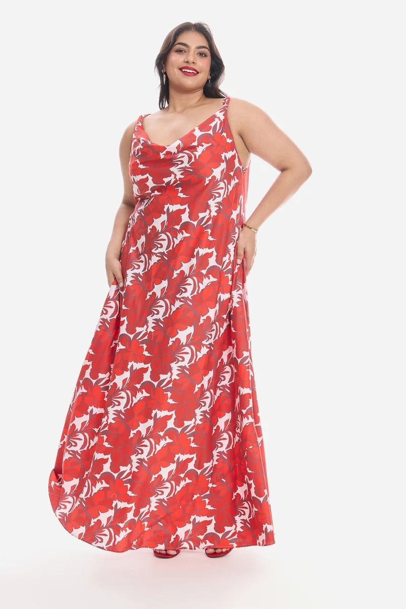 Vitel|Cotton Bias Cut Slip Dress
