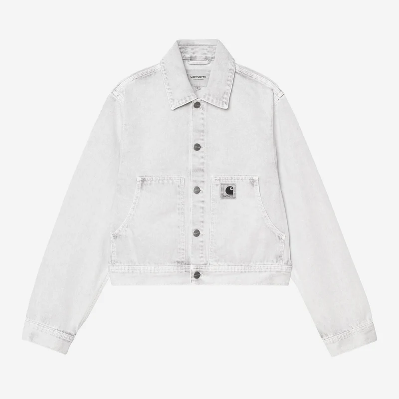 Carhartt WIP Arca Jacka Dam | Svart Chalk Wash
