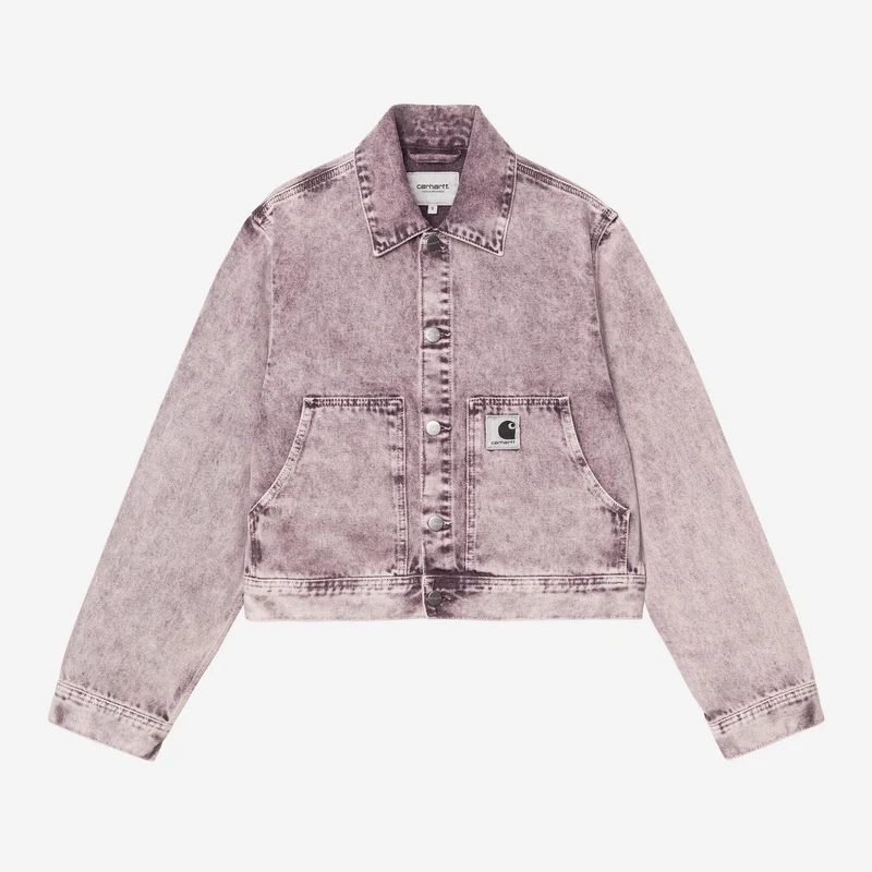 Carhartt WIP Arca Jacka Dam | Mysig Lila Chalk Wash