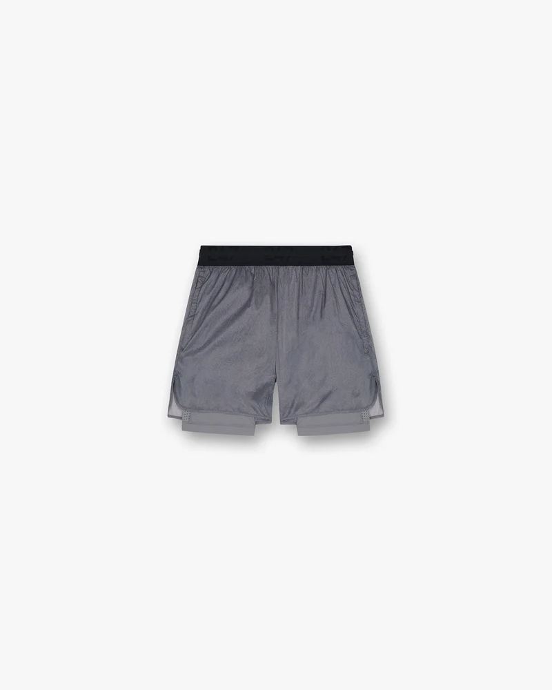 247 Contour 2-In-1 Run Shorts - Titanium