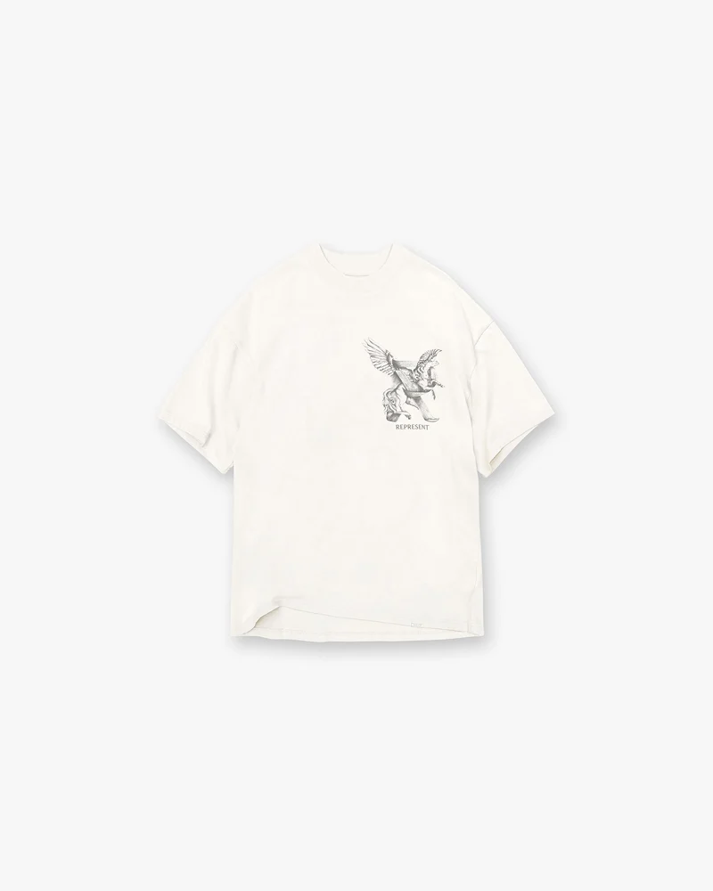 Elegance In Motion T-Shirt - Flat White